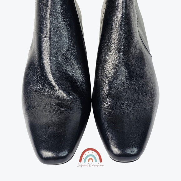 New! Madewell The Dimes Kitten-Heel Boot in Crinkle Leather 8.5 - Picture 10 of 15